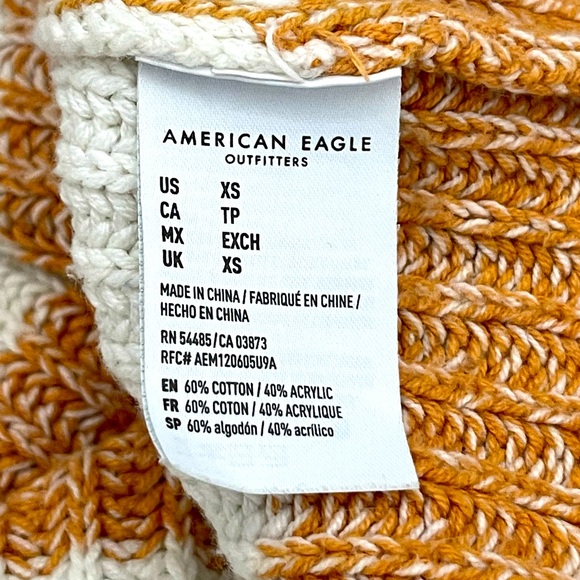 American Eagle Sweater Women’s Top Size XS Yellow in Color - Picture 5 of 5